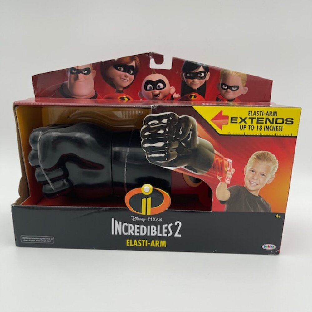 Incredibles 2 Elasti-Arm Action Fist NIB Factory Sealed Pixar Disney 2018